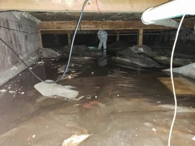 Water Damage Restoration detail